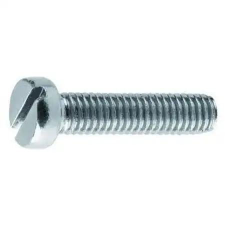 Vis Metaux Fendue DIN 84  4.8 Zing